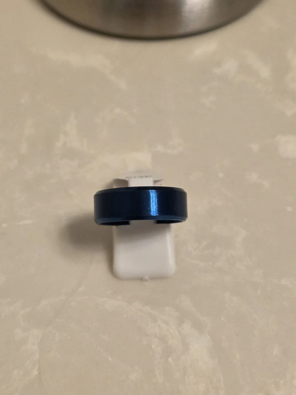 Men's Cobalt Blue Ring Band Size 9